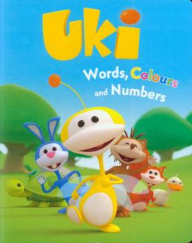 Hardcover Uki: Words, Colours and Numbers. Book