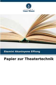 Paperback Papier zur Theatertechnik [German] Book