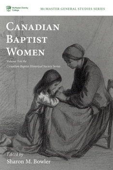 Hardcover Canadian Baptist Women Book