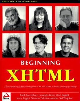 Paperback Beginning XHTML Book