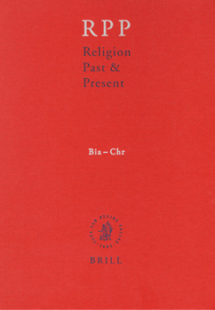 Hardcover Religion Past and Present, Volume 2 (Bia-Chr) Book