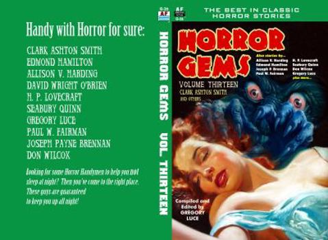 Paperback Horror Gems, Volume Thirteen, Clark Ashton Smith and Others Book