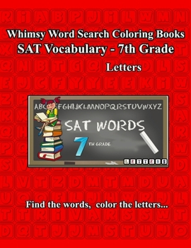 Paperback Whimsy Word Search, SAT Vocabulary - 7th grade Book