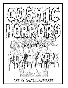 Paperback Cosmic Horrors and Other Nightmares - A coloring book