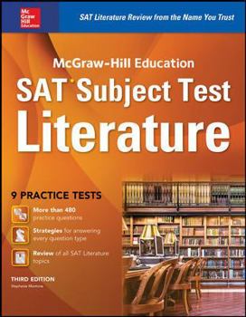 Paperback McGraw-Hill Education SAT Subject Test Literature Book
