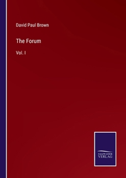 Paperback The Forum: Vol. I Book