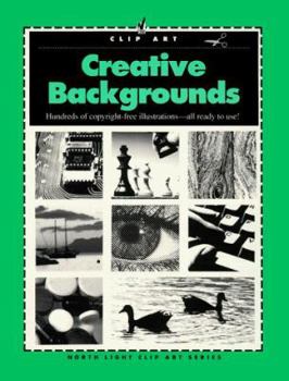 Paperback Creative Backgrounds (North Light Clip Art) Book