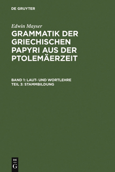 Hardcover Stammbildung [German] Book