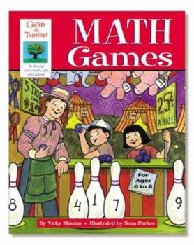 Paperback Gifted & Talented Math Games Book