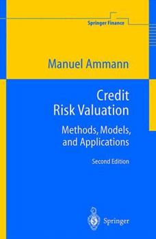 Paperback Credit Risk Valuation: Methods, Models, and Applications Book