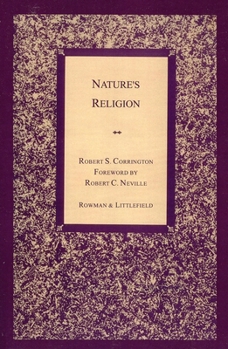 Paperback Nature's Religion Book