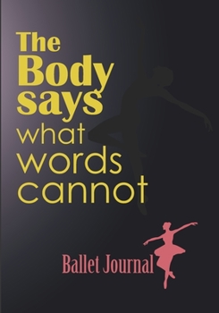 Ballet journal: Dance notebook for girls Ballet notebook Ballet books for teens, girls and dancers 101 pages lined 7x10 inches paperback black background dancer silhouette and quote: eat sleep ballet 