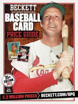 Paperback Beckett Baseball Card Price Guide 2013 Book