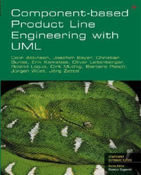 Paperback Component-Based Product Line Engineering with UML Book