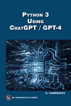 Paperback Python 3 Using Chatgpt/GPT-4 Book