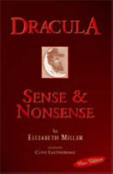 Paperback Dracula: Sense and Nonsense Book