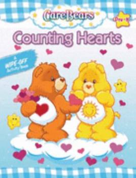 Paperback Counting Hearts: Wipe-off Workbook (Care Bears) Book