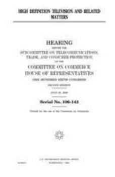 Paperback High definition television and related matters Book