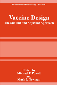 Hardcover Vaccine Design: The Subunit and Adjuvant Approach Book