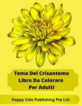 Paperback Tema Del Crisantemo Libro Da Colorare Per Adulti [Italian] Book