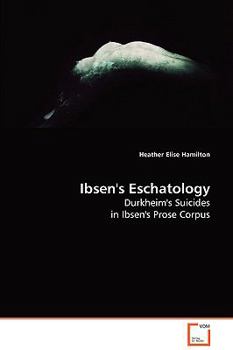Paperback Ibsen's Eschatology Book