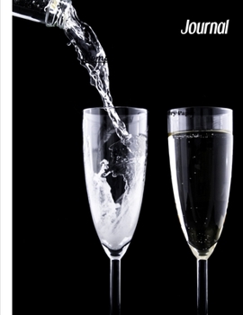 Paperback Journal: Refreshing Drink Theme Writing Blank Lined Wide Ruled Story Paper Notepad - Adults Writing Journal Book