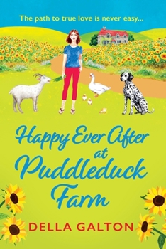 Paperback Happy Ever After at Puddleduck Farm [Large Print] Book