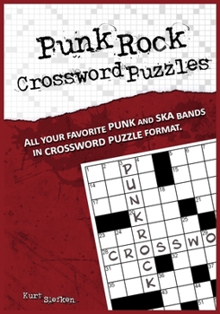 Paperback Punk Rock Crossword Puzzles Book