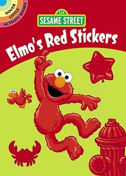 Paperback Sesame Street Elmo's Red Stickers (Sesame Street Stickers) Book