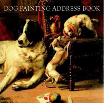 Hardcover Address Book-Dog Painting Book