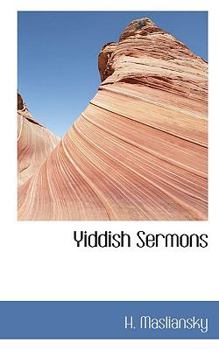 Paperback Yiddish Sermons [Yiddish] Book