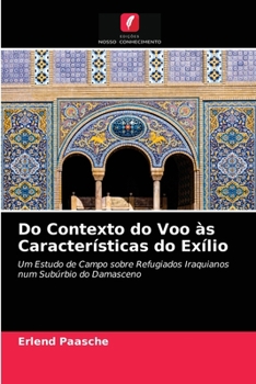 Paperback Do Contexto do Voo às Características do Exílio [Portuguese] Book