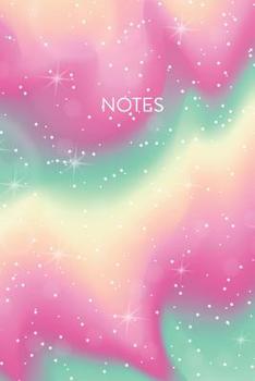 Notes: A Whimsical Sketch-style Unicorn, Cupcakes and Doodle Rainbows Notebook