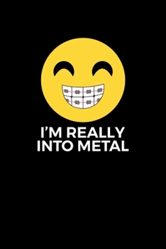 I'm really into Metal: Graph Paper Journal / Notebook / Diary Gift - 6”x9” - 120 pages - Graph Paper - 5mm x 5mm - Matte Cover