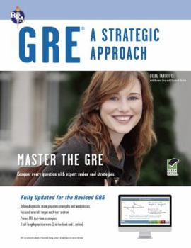 Paperback GRE: A Strategic Approach with Online Diagnostic Test [With Access Code] Book