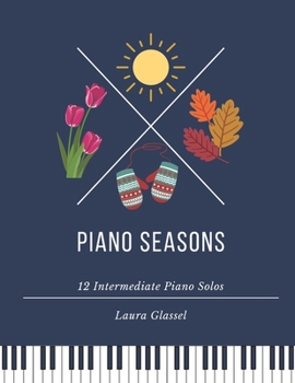 Paperback Piano Seasons: 12 intermediate piano solos Book