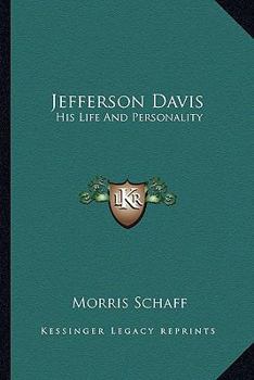 Paperback Jefferson Davis: His Life And Personality Book