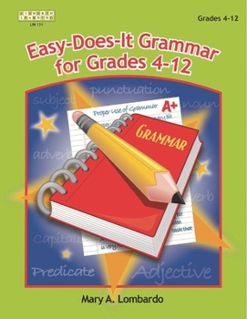 Paperback Easy-Does It Grammar for Grades 4-12 Book