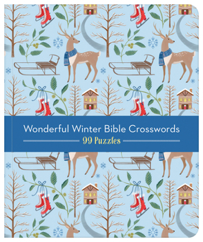 Paperback Wonderful Winterful Bible Crosswords: 99 Puzzles! Book