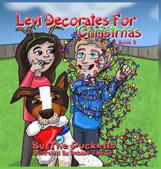 Hardcover Levi Decorates for Christmas Book