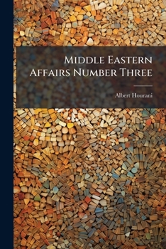 Paperback Middle Eastern Affairs Number Three Book