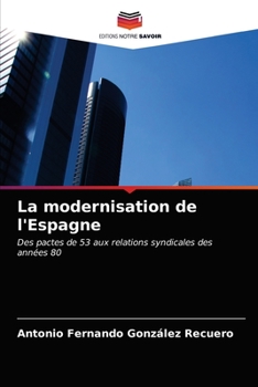 Paperback La modernisation de l'Espagne [French] Book