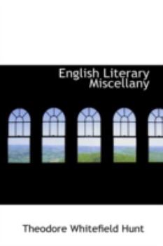 English Literary Miscellany