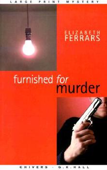 Paperback Furnished for Murder [Large Print] Book