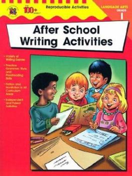 Paperback After School Writing Activities Grade 1 Book