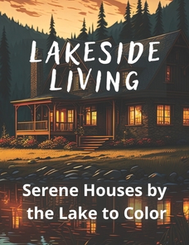Lakeside Living: Serene Houses by the Lake to Color