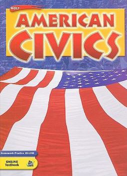 Hardcover Holt American Civics Book