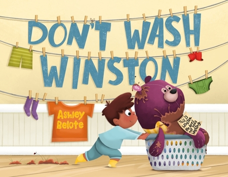 Hardcover Don't Wash Winston Book