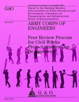 Army Corps of Engineers: Peer Review Process for Civil Works Project Studies Can Be Improved: Gao-12-352