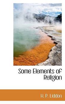 Paperback Some Elements of Religion Book